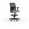 The HON Company HON Ignition 2.0 Sitting Stool, Gray, HONTSR0A0S39BST