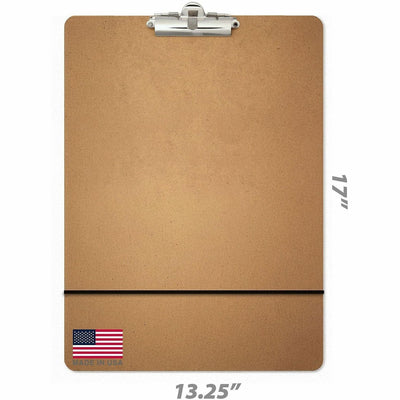 Officemate 13 1/4-inch x 17-inch Artist Sketch Board, Brown, OIC83090