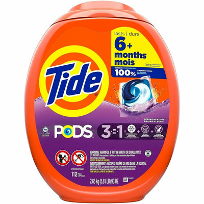 Procter & Gamble Tide Pods Laundry Detergent, Orange, 4 / Carton, PGC03250CT