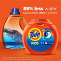 Tide Pods Laundry Detergent, Orange, 4 / Carton, PGC03243CT
