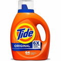 Procter & Gamble Tide Liquid Laundry Detergent, Orange, 4 / Carton, PGC12108CT