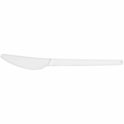 Vegware CPLA Cutlery, White, 1000 / Carton, VEGVWKN65