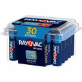 Spectrum Rayovac Alkaline AA Batteries, Blue, 30 / Pack, RAY81530PP