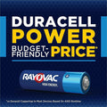 Spectrum Rayovac Alkaline AA Batteries, Blue, 30 / Pack, RAY81530PP