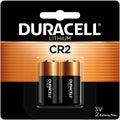 Duracell Ultra Lithium CR2 Batteries, 2 / Pack, DURCR2B2