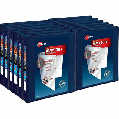 Avery One Touch Heavy-Duty View Binder, Navy Blue, 8 1/2" Width x 11" Length, 12 / Carton — view 1