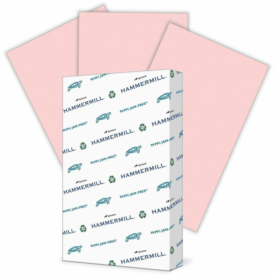 Hammermill Color Copier Paper, 8.5" x 14", Pink, 20 lb, Eco-friendly, 10 / Carton, HAM103390CT