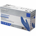 Ammex Nitrile Powder-Free Exam Gloves, Blue, 10 / Carton, AMXACNPF42100CT