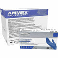 Ammex Nitrile Powder-Free Exam Gloves, Blue, 10 / Carton, AMXACNPF42100CT