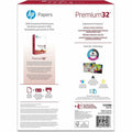 HP Premium LaserJet Paper, White, 8 1/2" x 11", 6 / Carton, HEW113100CT