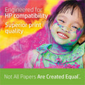 HP Premium Inkjet Paper, White, 8 1/2" x 11", 5 / Carton, HEW203000CT