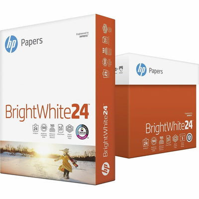 HP Premium Inkjet Paper, White, 8 1/2" x 11", 5 / Carton, HEW203000CT