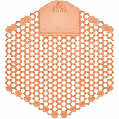 Fresh Wave 3D Urinal Screen, Orange, 6 / Carton, FRS3WDS60MANCT