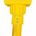 Genuine Joe 60" Jaw-Head Wet Mop Handle, Yellow, GJO14611