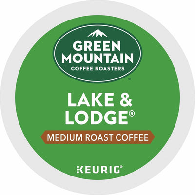 Keurig Dr Pepper . Green Mountain Coffee K-Cup Lake & Lodge Coffee, 4 / Carton, GMT6523CT