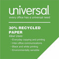 Universal Recycled Copy Paper, White, 40 / Pallet, UNV20030PL