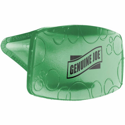 Genuine Joe Eco Bowl Clip Air Fresheners, Green, 6 / Box, GJO85194