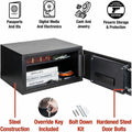 Master Lock Sentry Safe X105P Security Safe, Black, SENX105P