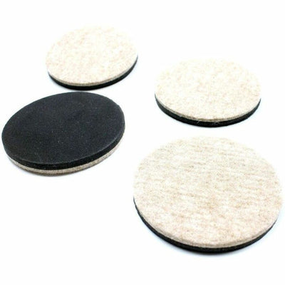 Lorell Slide-All Floor Sliders for Hard Floors, Biege, 10 / Carton, LLR42328CT