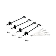 Creative Cedar Play Set Anchors (4-Pack) | Secure Outdoor Install Creative Cedar Designs