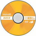 Maxell DVD Recordable Media - DVD-R - 16x - 4.70 GB - 100 / Pack, MAX638014
