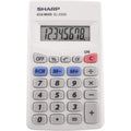 Sharp Calculators EL-233SB 8-Digit Pocket Calculator, White, SHREL233SB