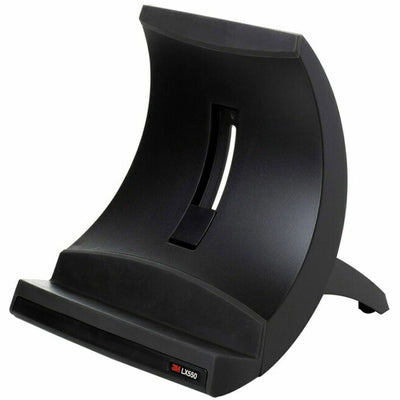 3M Ergonomic Vertical Notebook Computer Riser, Black, MMMLX550