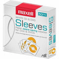 Maxell CD/DVD Paper Sleeves White 50 Pack, 1 Box, MAX190135