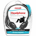 Maxell HP-100 Open Air Stereo Headset, Black, MAX190319