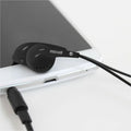 Maxell EB-95 Stereo Earbuds, Black, MAX190560