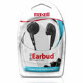 Maxell EB-95 Stereo Earbuds, Black, MAX190560