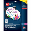 Avery Optical Disc Label, Matte White, 40 / Pack, AVE8960