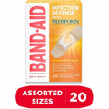 Johnson & Johnson Consumer . Band-Aid Adhesive Bandages Infection Defense with Neosporin, Beige, 20 / Box, JOJ5570