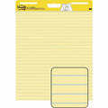 3M Post-it Self-Stick Easel Pads with Faint Rule, 25" x 30", 2 / Carton, MMM561