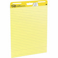 3M Post-it Self-Stick Easel Pads with Faint Rule, 25" x 30", 2 / Carton, MMM561