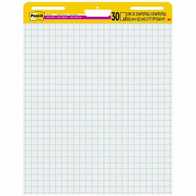 3M Post-it Self-Stick Easel Pad Value Pack, 25" x 30", 2 / Carton — view 1