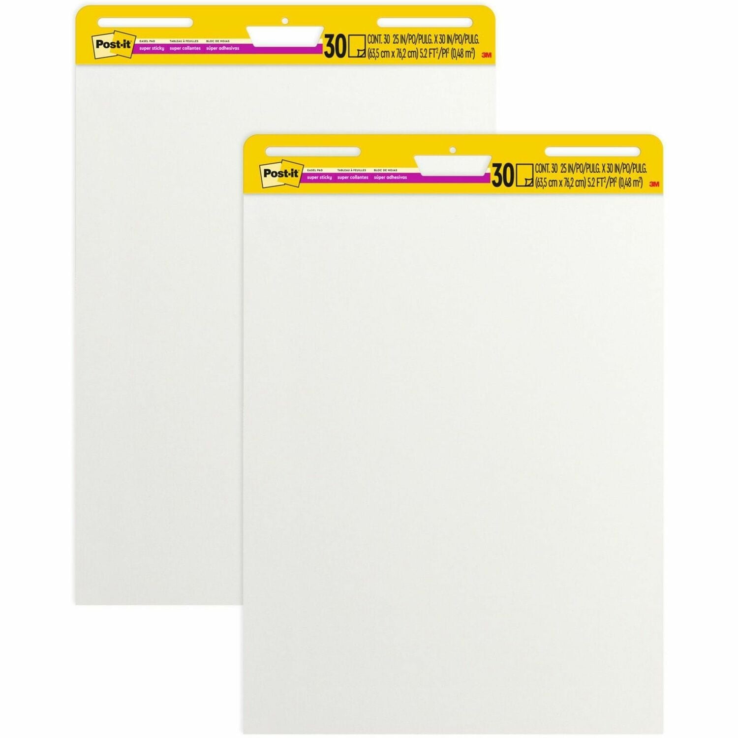 Post-it® Self-Stick Easel Pads, 1 Carton