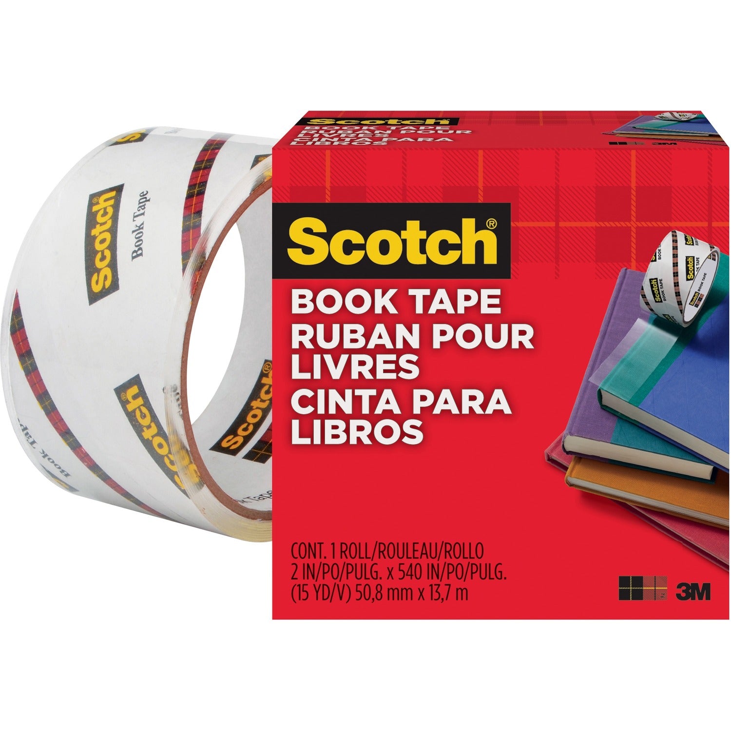 Scotch Book Tape, 1 Roll