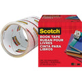 3M Scotch Book Tape, Clear, 1 Roll, MMM8454