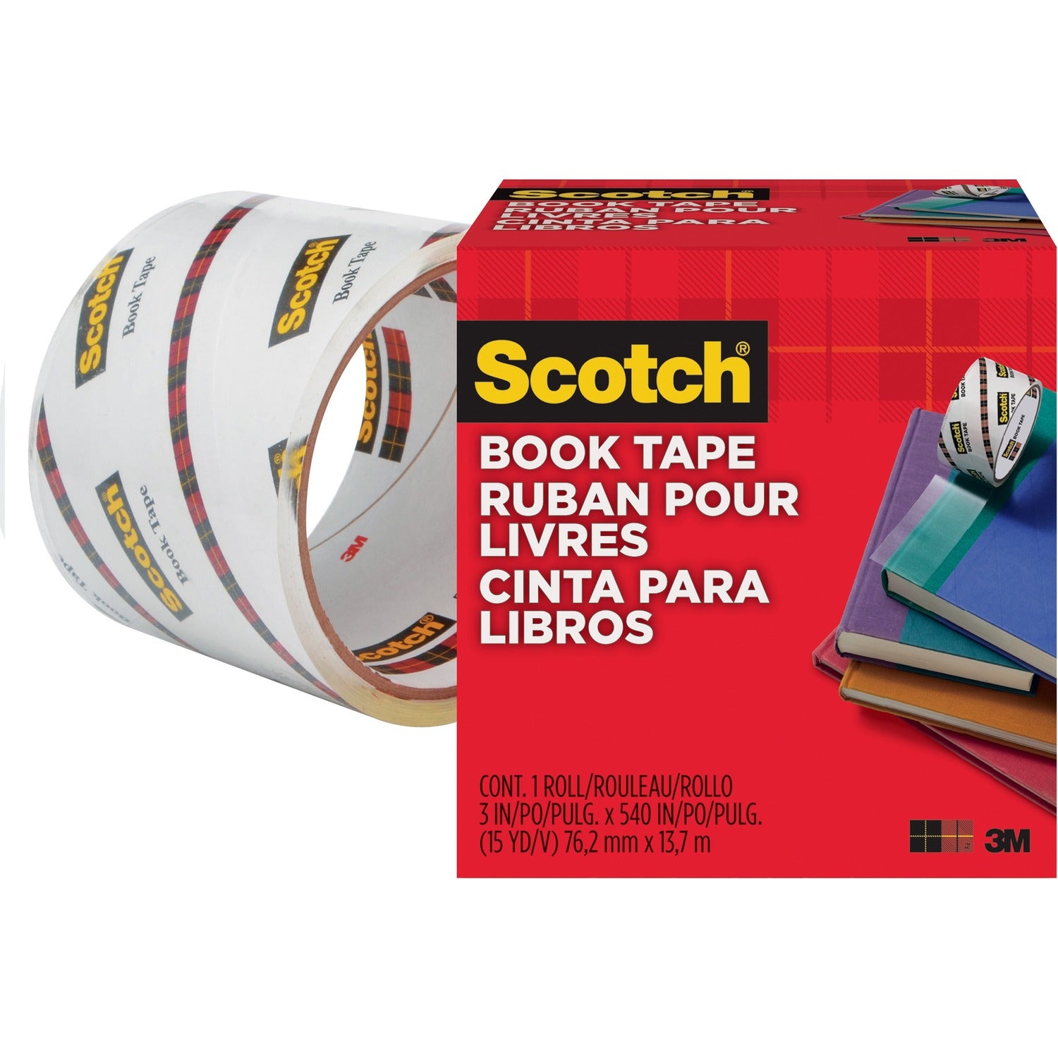 Scotch Book Tape, 1 Roll
