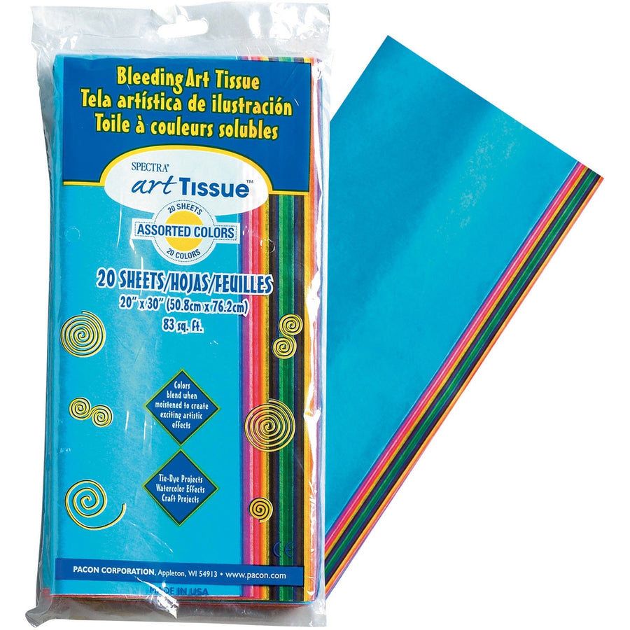 Spectra Art Tissue Paper Assortment, Assorted, 1 / Pack, PAC58506