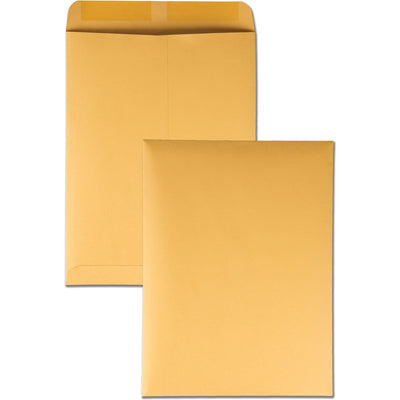 Quality Park 9 x 12 Heavyweight Catalog Mailing Envelopes, Brown, 250 / Box, QUA41465