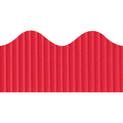 Dixon Ticonderoga Bordette Decorative Border, Dark Red, 1 Roll, PAC37034