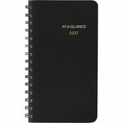 At-A-Glance Weekly Planner, Black, Pocket, 2 1/2" x 4 1/2", 1 Each