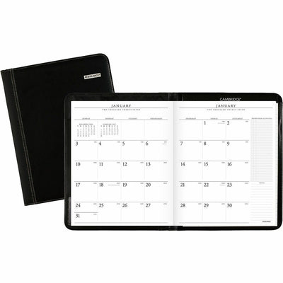 ACCO At-A-Glance Executive Padfolio, Black, 9", AAG7029005