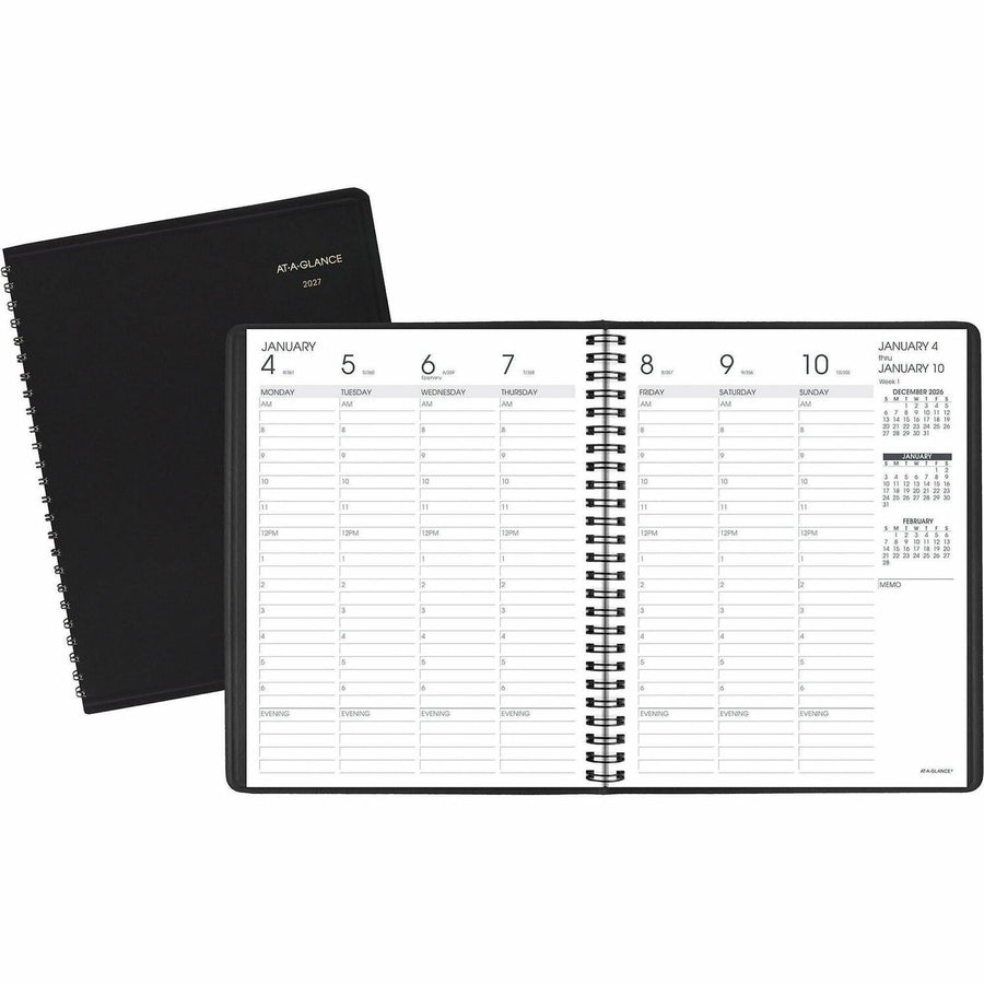 ACCO At-A-Glance Appointment Book Planner, Black, 7", 6EA/BX 6BX/CT — view 1