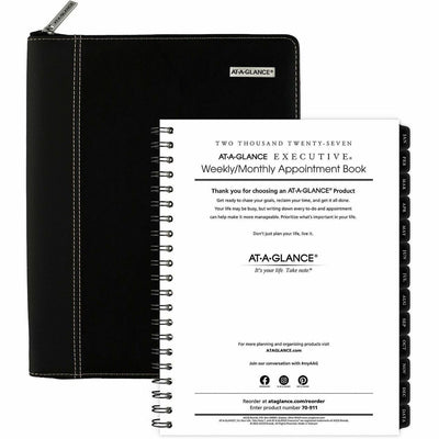 ACCO At-A-Glance Executive Refill for 70-NX81, White, 8 1/4", 6EA/CT — view 1