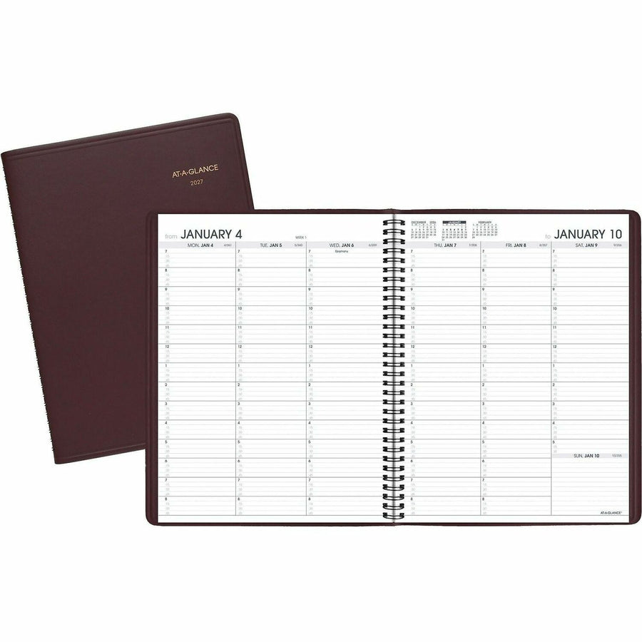ACCO At-A-Glance Weekly Appointment Book, 8 1/4", 12EA/CT — view 1