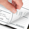 ACCO At-A-Glance Large Telephone/Address Book, Black, 5" Width, AAG8001105