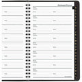 ACCO At-A-Glance Large Telephone/Address Book, Black, 5" Width, AAG8001105
